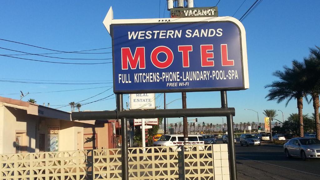 Western Sands Motel Indio Exteriör bild
