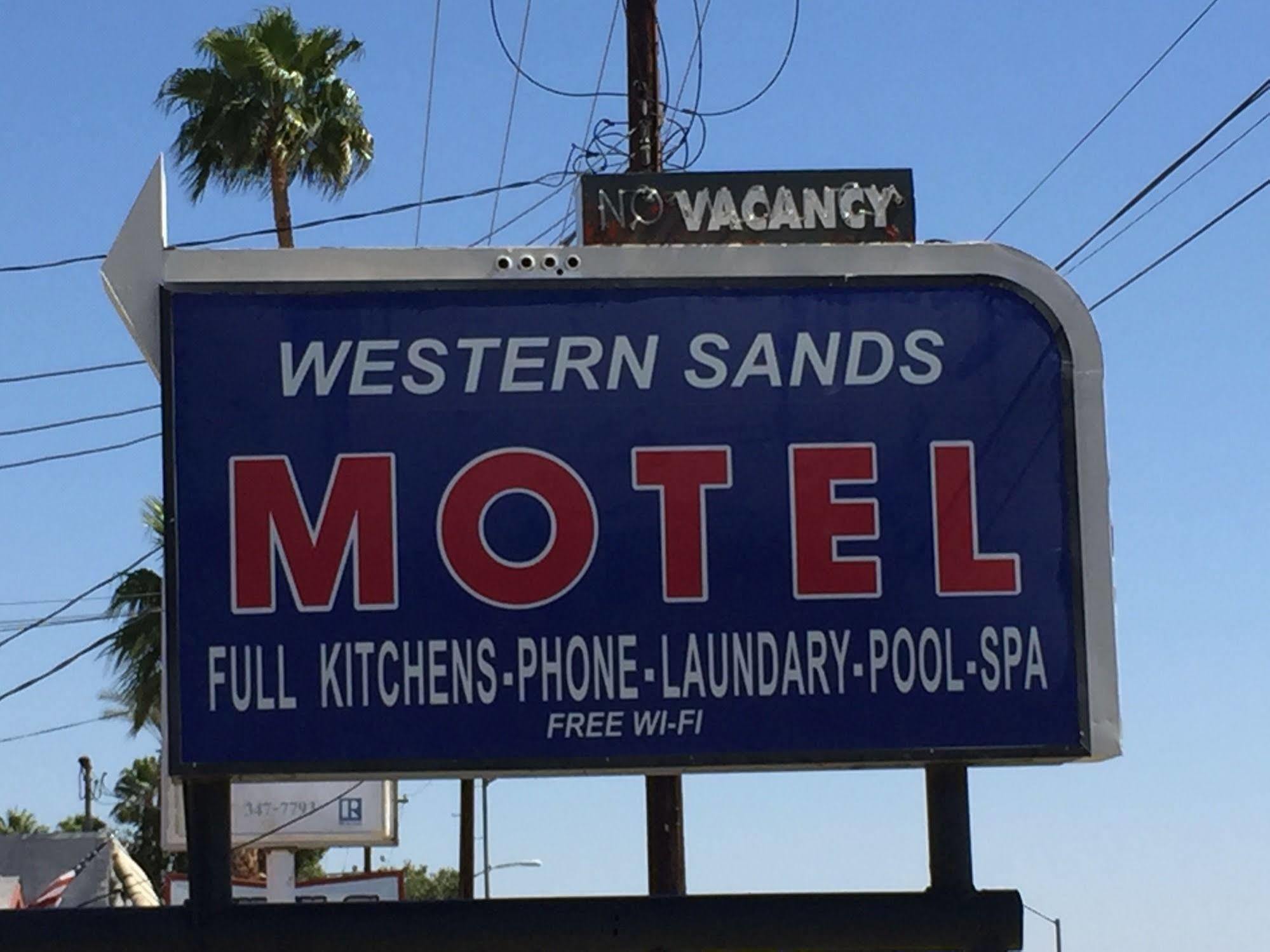 Western Sands Motel Indio Exteriör bild